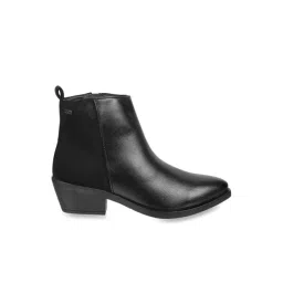 Mochi Women's Black Casual Booties