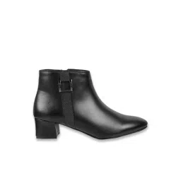 Mochi Women's Black Casual Booties