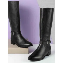 Mochi Women's Black Casual Booties