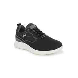 MONDAIN Men Blue Leather Sneakers