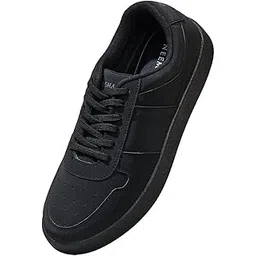 Mono Court Sneakers for Men | Synthetic Upper, Cushioned EVA Sole | Flexible, Lightweight Shoes for Everyday Comfort