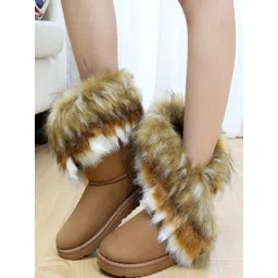 MONRSH Women Platform Winter Boots