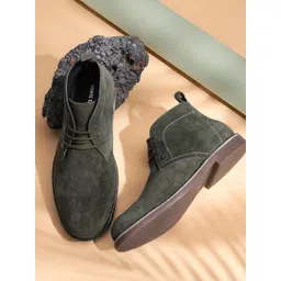 Monte Carlo Men Blocked Heeled Regular Boots