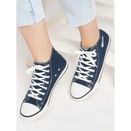 Mozafia Women's Navy Sneakers