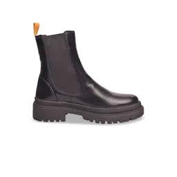 MyMy footwear Women Leather Casual Chelsea Boots