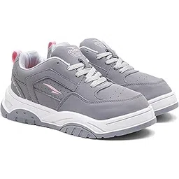 Nancy-05 Sneakers for Women | Trendy Lightweight Casual Shoes with Cushioned Comfort, Non-Slip Grip Sole & Stylish Everyday Wear for Walking, College & Outings