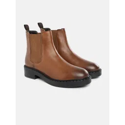 Nautica Women Mid-Top Block HeelChelsea Boots