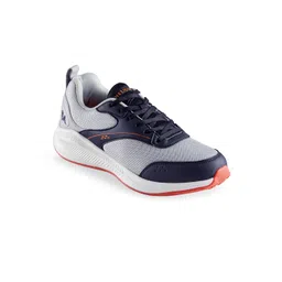 NEEMANS Men Colourblocked Round Toe Mesh Sneakers