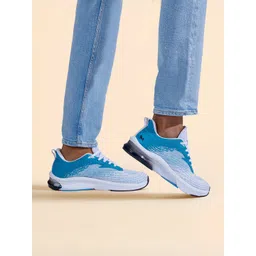 NEEMANS Men Textured Lace Up Sneakers