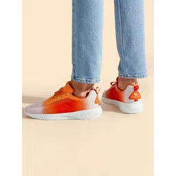 NEEMANS Men Textured Lightweight Comfort Insole Contrast Sole Lace-Ups Sneakers