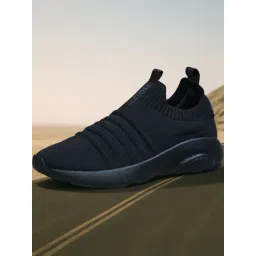 Neemans Men's Begin Walk Breeze Black Walking Shoes