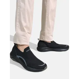 Neemans Men's Begin Walk Ease Black Walking Shoes