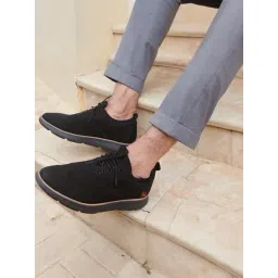 Neemans Men's Black Casual Sneakers