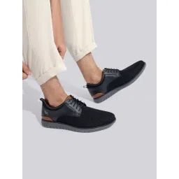 Neemans Men's Black Casual Sneakers