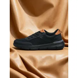 Neemans Men's Black Sneakers