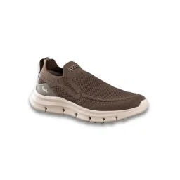 Neemans Men's Brown Breathe Ease Slip On Walking Shoes