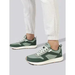 Neemans Men's Green Running Shoes