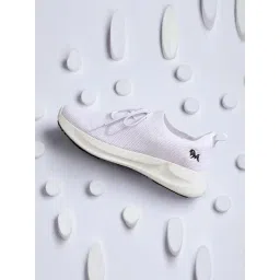 Neemans Men's ReLive Knit White Casual Sneakers