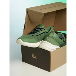 Neemans Men's Sole Max Sage Green Running Shoes