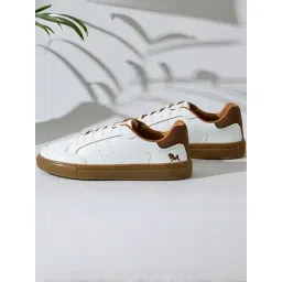 Neemans Men's The Comfy Sleeks White Casual Sneakers