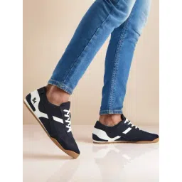 Neemans Men's Urban Jet Black Casual Sneakers