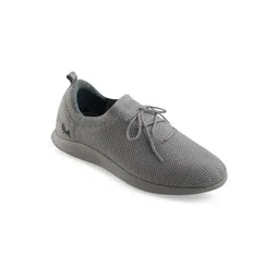 NEEMANS Unisex Grey Re-Live Knit Sneakers