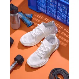 NEEMANS Unisex Neemans Knit Glider Woven Design Slip-On Sneakers