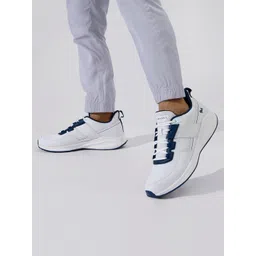 NEEMANS Unisex Textured Lace Up Mesh Lightweight Sneakers