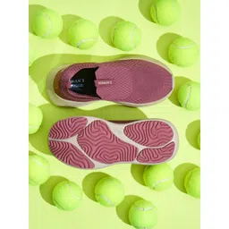 NEEMANS Women Neemans Knit Trainer Woven Design Slip-On Sneakers