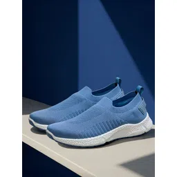 NEEMANS Women Woven Design Slip-On Sneakers