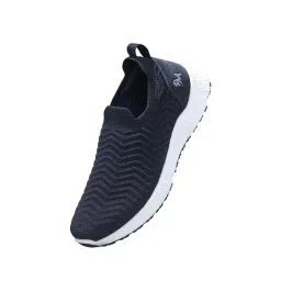 Neemans Women's Black Flow Weave Slip On Sneakers