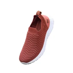 Neemans Women's Brown Flow Weave Slip On Sneakers
