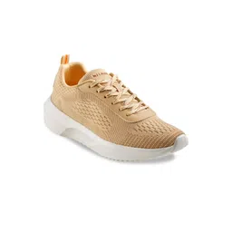 NEEMANS Woven Design Lace-Up Sneakers