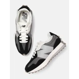 New Balance Men 327 Suede Striped Everyday Sneakers