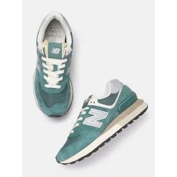 New Balance Men 574LG Suede Sneakers