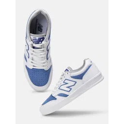 New Balance Men BB480 Suede Sneakers with Perforated Detail