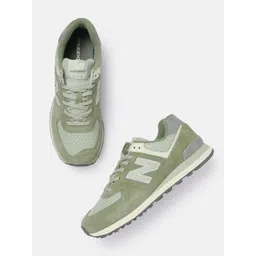 New Balance Men Woven Design 574 Sneakers