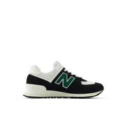 New Balance Men's 574 Black Casual Sneakers