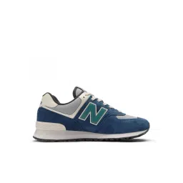 New Balance Men's 574 Blue Casual Sneakers