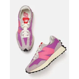 New Balance Unisex 327 Striped Everyday Sneakers