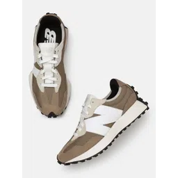 New Balance Unisex 327 Striped Everyday Sneakers