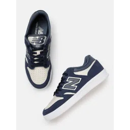New Balance Unisex BB480 Colourblocked Leather Sneakers