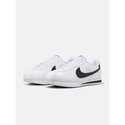 Nike Cortez Leather Men's Colourblocked Lace-Ups Shoes