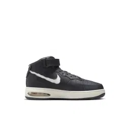 Nike Men's AIR FORCE 1 MID EVO SERIES Black Ankle High Sneakers