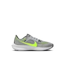 Nike Men's AIR ZOOM PEGASUS 40 Wolf Grey, Black/White & Volt Running Shoes