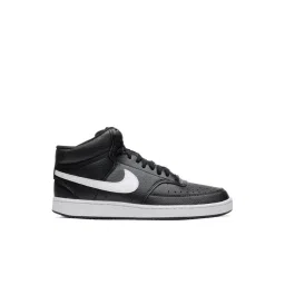 Nike Men's COURT VISION MID NN Black Ankle High Sneakers