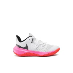 Nike Men's Unisex HyperSpeed OLY White, Black & Pink Indoor Court Shoes