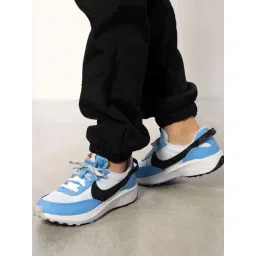 Nike Men's WAFFLE DEBUT SE Blue Running Shoes