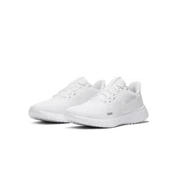 Nike Women White REVOLUTION 5 Running Shoes
