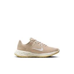 Nike Women's W REVOLUTION 6 NN Sand Drift & White Running Shoes